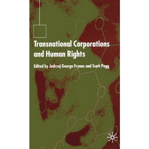 Transnational Corporations and Human Rights Hardcover, Palgrave MacMillan