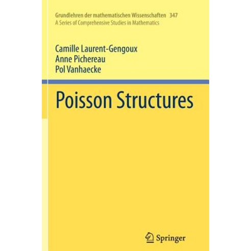 Poisson Structures Paperback, Springer PG