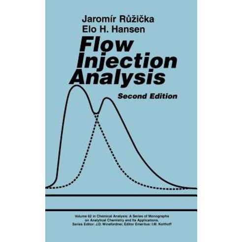 Flow Injection Analysis Hardcover, Wiley-Interscience