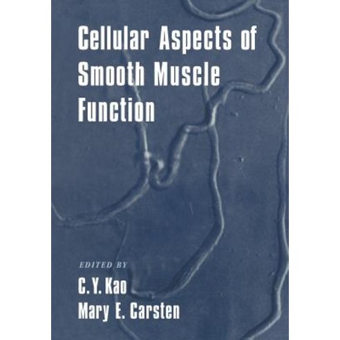 Cellular Aspects of Smooth Muscle Function, Cambridge University Press
