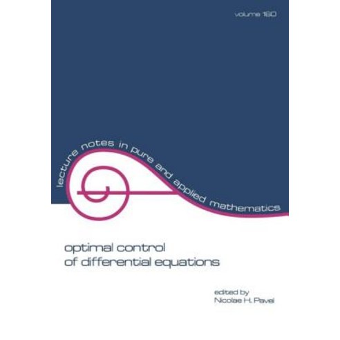 Optimal Control of Differential Equations Paperback, CRC Press