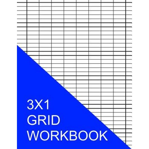 3x1 Grid Workbook Paperback, Createspace Independent Publishing Platform