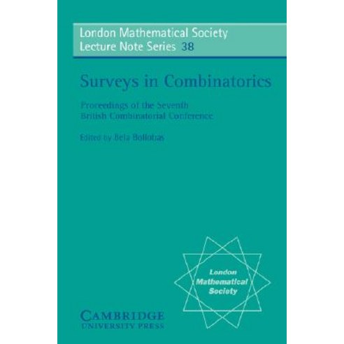 Surveys in Combinatorics, Cambridge University Press