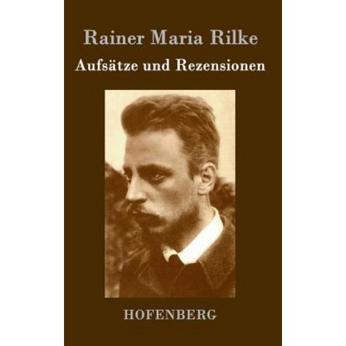 Aufsatze Und Rezensionen Hardcover, Hofenberg