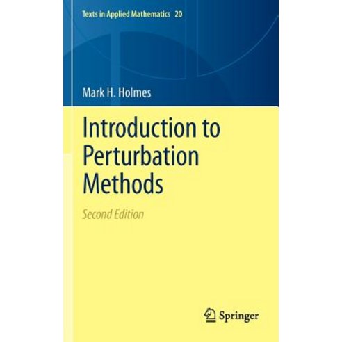Introduction to Perturbation Methods Hardcover, Springer