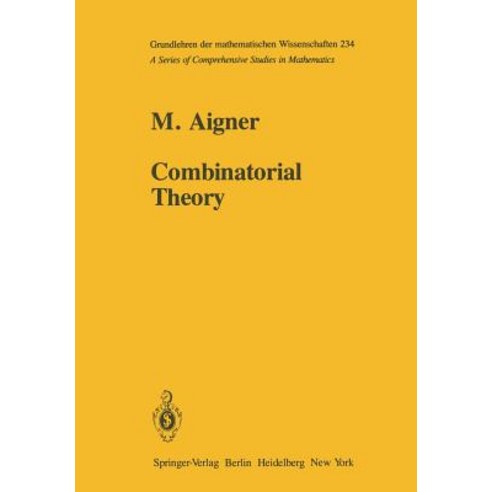 Combinatorial Theory Paperback, Springer