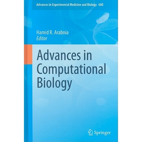 Advances in Computational Biology Hardcover, Springer