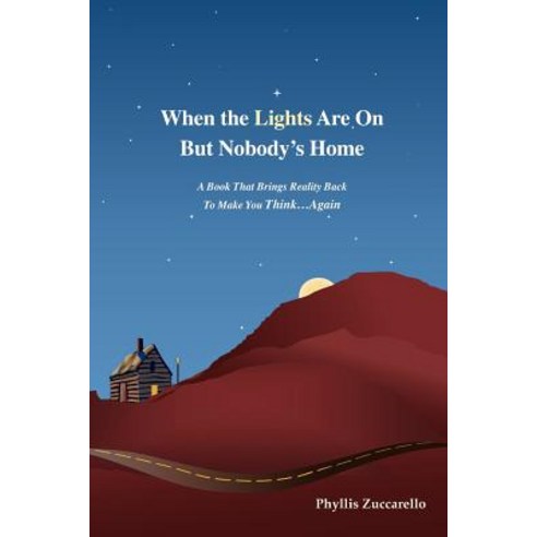 When the Lights Are on But Nobody''s Home: A Book That Brings Reality Back to Make You Think...Again Paperback, Createspace