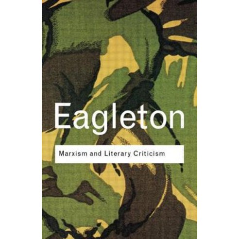 Marxism and Literary Criticism Paperback, Routledge