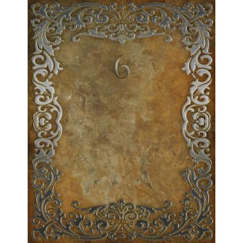Monogram "6" Sketchbook Paperback, Createspace Independent Publishing Platform