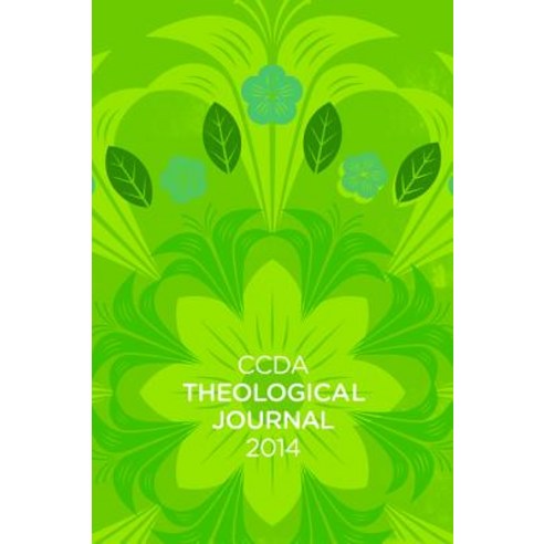 CCDA Theological Journal Paperback, Wipf & Stock Publishers
