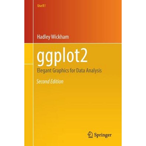 ggplot2: Elegant Graphics for Data Analysis Paperback, Springer