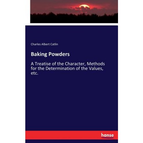 Baking Powders Paperback, Hansebooks