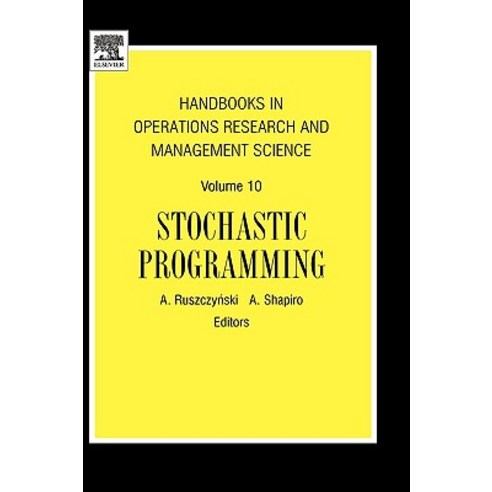 Stochastic Programming Hardcover, Elsevier Science