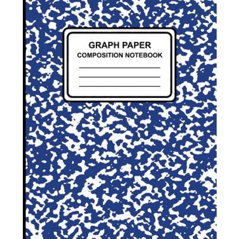 Graph Paper Composition Notebook: Marble (Blue) 7.5" X 9.25 " Graph Paper / Grid Notebook 100 Pages ..., Createspace Independent Publishing Platform