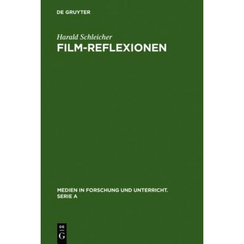 Film-Reflexionen, de Gruyter