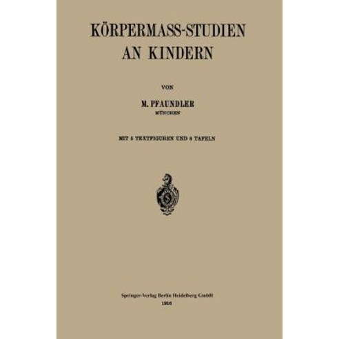 Korpermass-Studien an Kindern, Springer