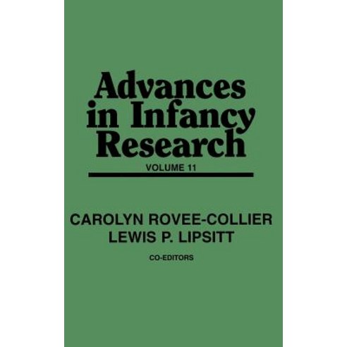 Advances in Infancy Research: Volume 11, Praeger
