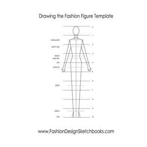 Drawing the Fashion Figure Template: A Step by Step Guide to Learn the Art of Creating Fashion Croquis..., Createspace Independent Publishing Platform