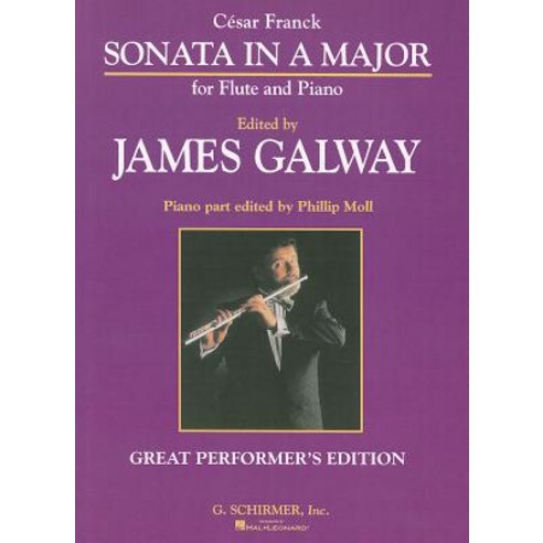 Franck: Sonata in A Major for Flute and Piano, Schirmer G Books