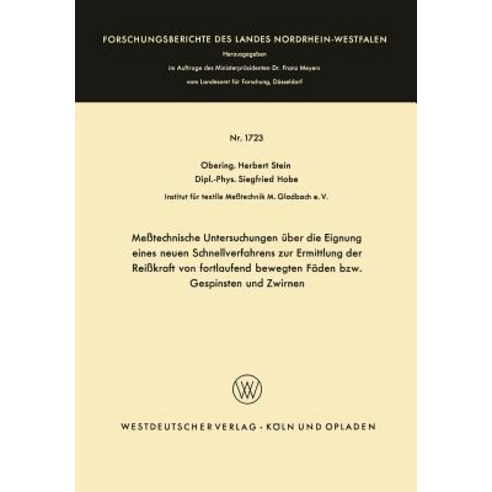 Metechnische Untersuchungen Uber Die Eignung Eines Neuen Schnellverfahrens Zur Ermittlung Der Reikraft..., Vs Verlag Fur Sozialwissenschaften