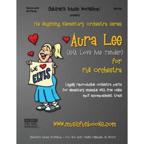 Aura Lee: Legally Reproducible Orchestra Parts for Elementary Ensemble with Free Online MP3 Accompanim..., Createspace Independent Publishing Platform