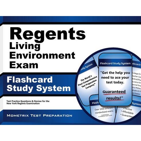 Regents Living Environment Exam Flashcard Study System: Regents Test ...