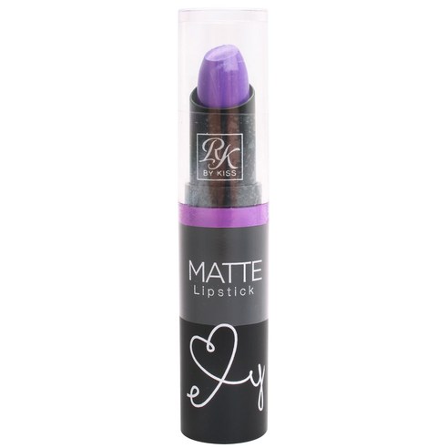 Kiss 루비 키시즈 매트 립스틱 3.5G, 19A Violet Voltage, 1개