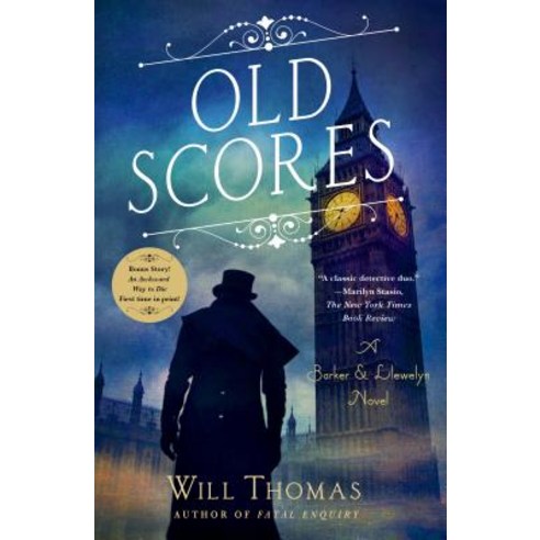 Old Scores: A Barker & Llewelyn Novel Paperback, Minotaur Books