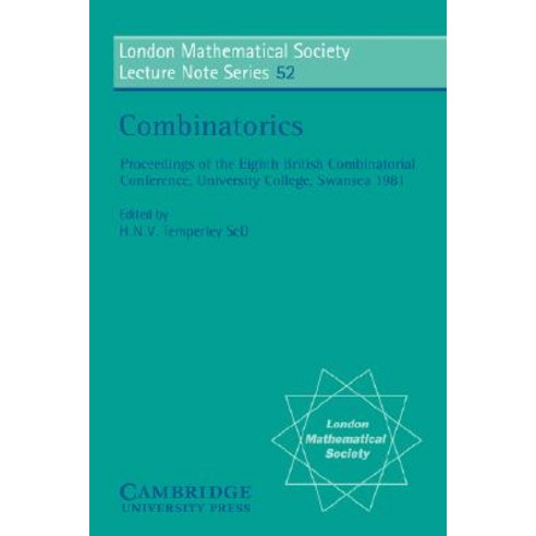 Combinatorics, Cambridge University Press