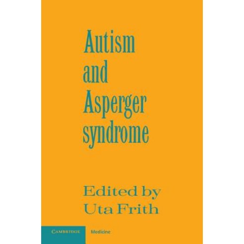 Autism and Asperger Syndrome Paperback, Cambridge University Press - 가격 ...