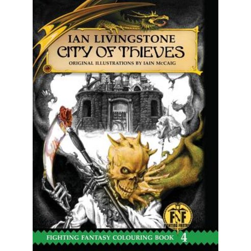 City of Thieves Colouring Book Hardcover, Snowbooks