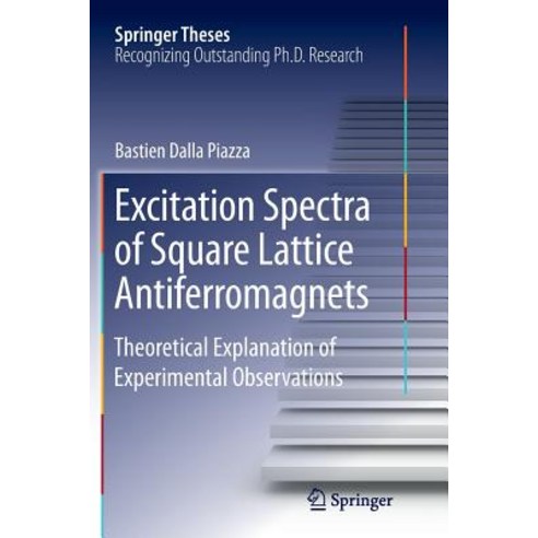 Excitation Spectra of Square Lattice Antiferromagnets: Theoretical Explanation of Experimental Observations Paperback, Springer