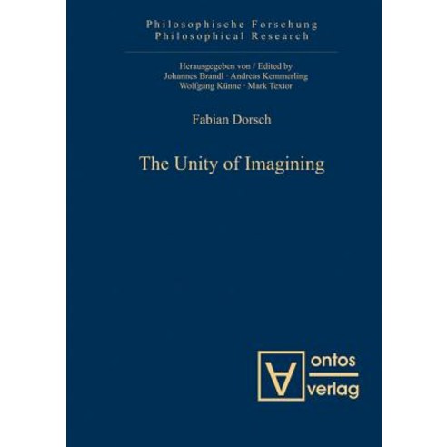 The Unity of Imagining Hardcover, de Gruyter