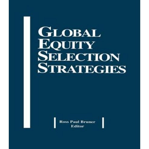Global Equity Selection Strategies Hardcover, Routledge