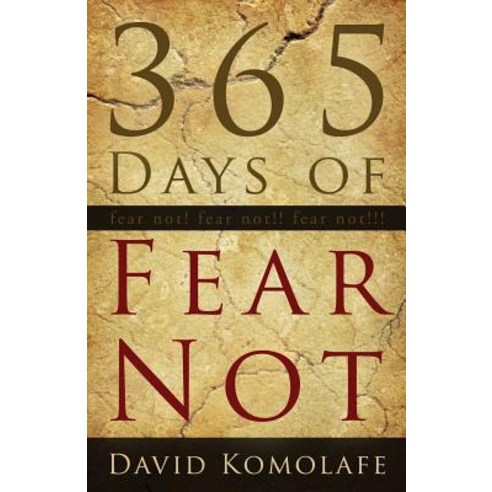 365 Days of Fear Not Paperback, Redemption Press
