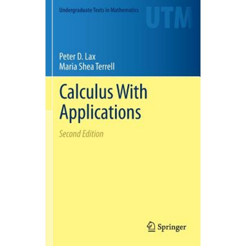Calculus with Applications Hardcover, Springer