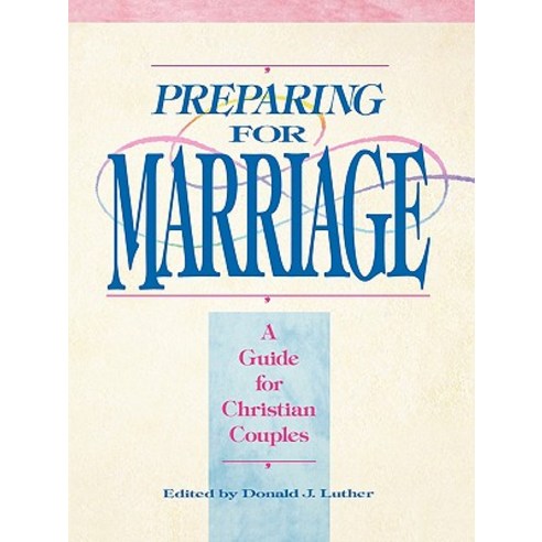 Preparing for Marriage Paperback, Augsburg Fortress Publishing