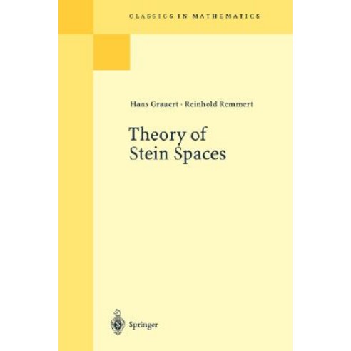 Theory of Stein Spaces Paperback, Springer