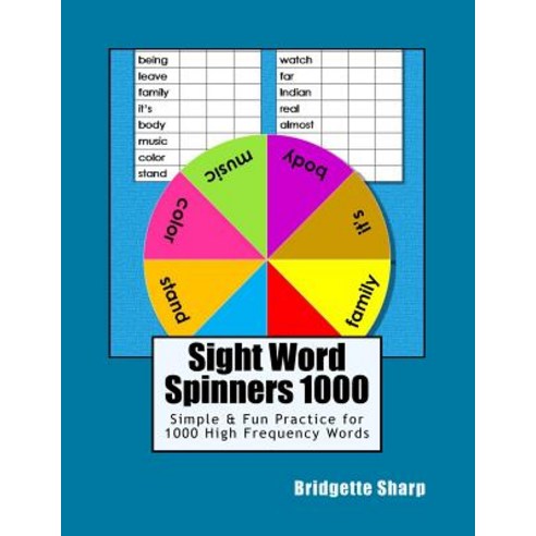 Sight Word Spinners 1000: Simple & Fun Practice for 1000 High Frequency ...
