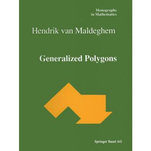 Generalized Polygons Paperback, Birkhauser