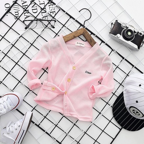 루나버블 썸머가디건 (3color) 3호~11호 유아 남아 여아 여름가디건