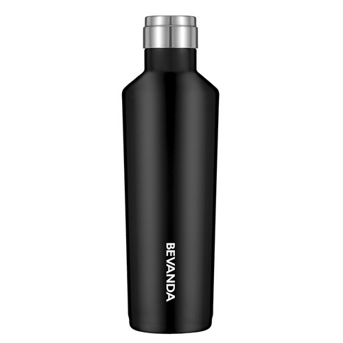 베반다 캔틴 휴대용물통, Black, 473ml