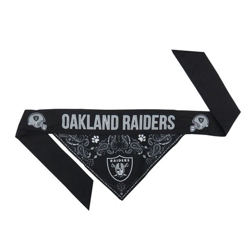 도기네이션 타이 온 애견 반다나, Oakland Raiders