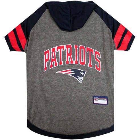도기네이션 애견 후드티, New England Patriots