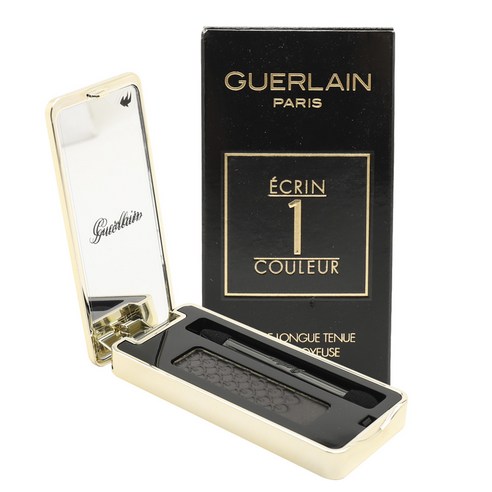 Guerlain 에끄레 1 꿀뢰르 롱-래스팅 아이섀도우 실키 파우더 2g, # 09 Flash Black, 1개