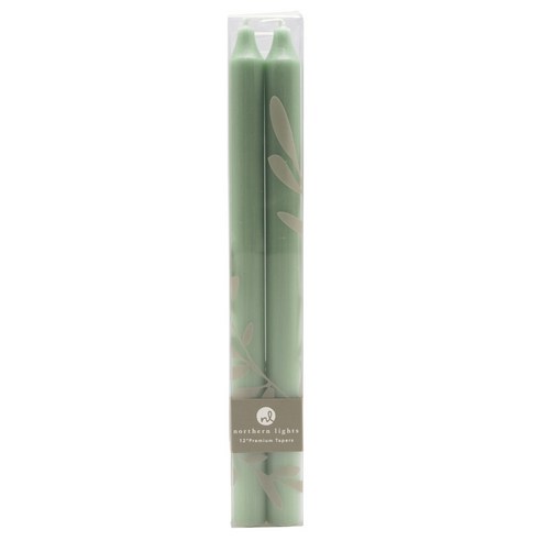 Northern Lights Candle 프리미엄 테이퍼캔들 30.5cm, 2개입, Eucalypus
