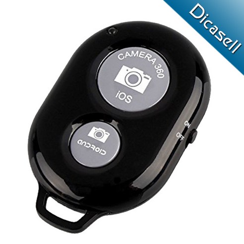 디카셀 스마트폰 블루투스 리모컨, 화이트, 1개, 1개