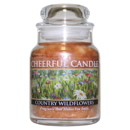 어치어풀기버 치어풀 자캔들, Country Wildflowers, 170.1g