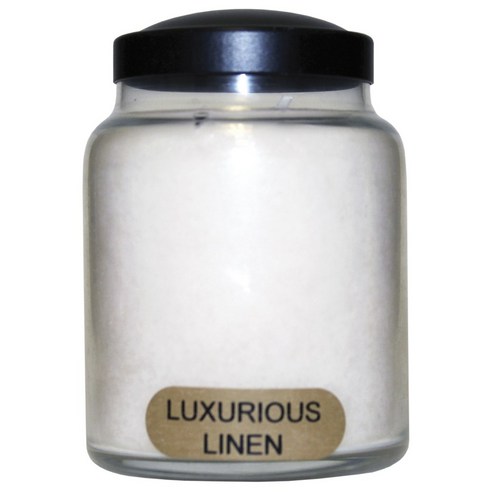 A Cheerful Giver 베이비 자 캔들 6oz, 1개, Luxurious Linen